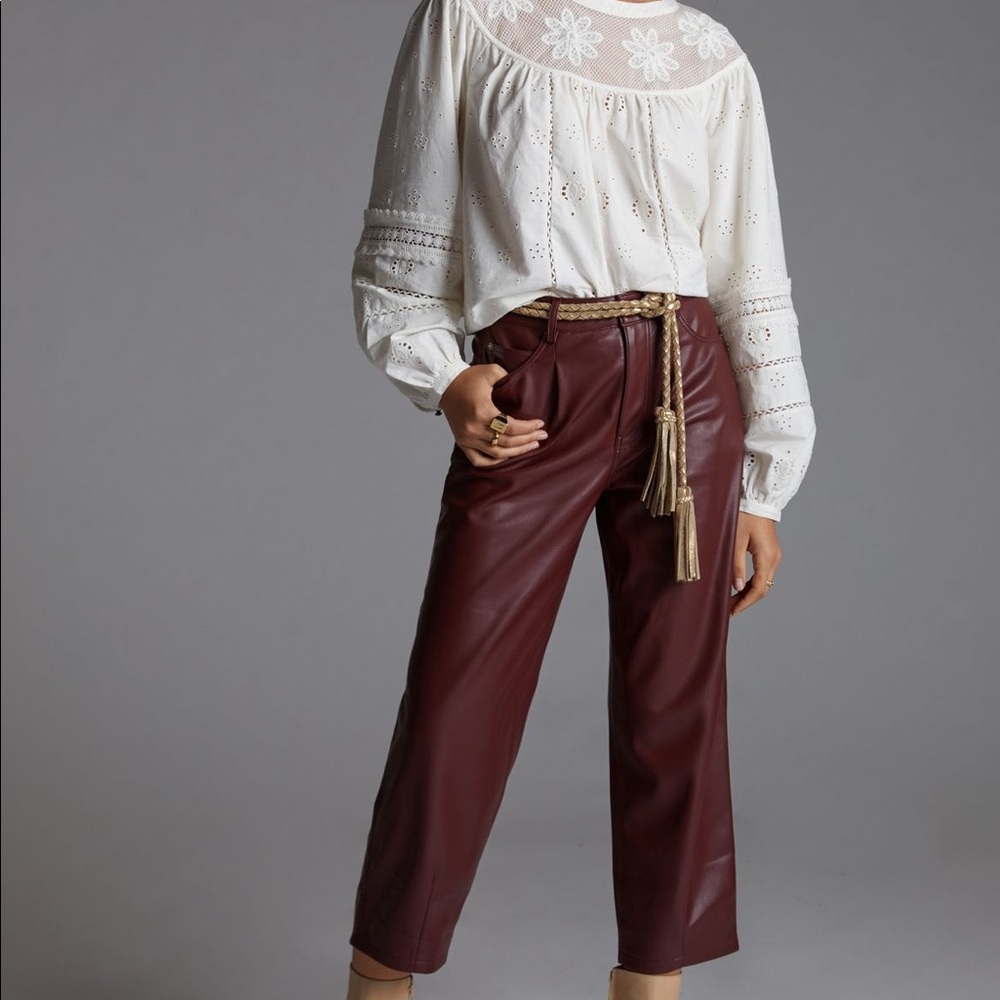 Sold Out Pilcro Faux Leather Pants